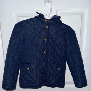 Ralph Lauren Kids Quilted Jacket in Dark Blue